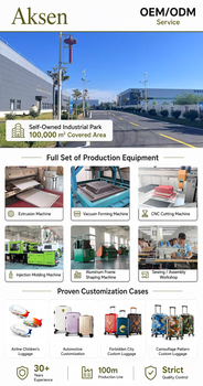 Aksen OEM ODM luggage manufacturing service