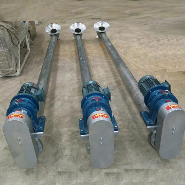 Customized Vertical / Cantileverted screw conveyors for Meat Processing/Rendering