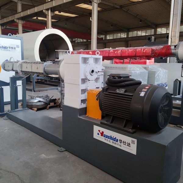 110mm-2000mm HDPE Pipe Extrusion Machinery with PLC Automatic Control System and Vacuum Calibrating Method for Pre-insulated Pipe Production