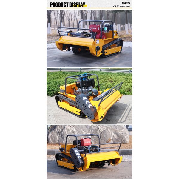 Self Propelled Remote-controlled Lawn Mower DIY High Efficiency Wear-resistant Cutter Head Long Service Life Agricultural
