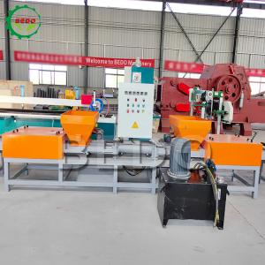 China Wood Sawdust PLC Hydraulic Press Block Machine Wood Shaving on sale