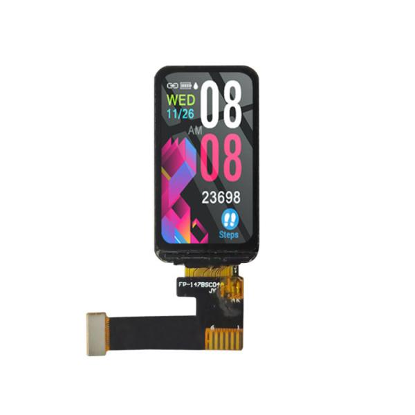 1.47 Inch TFT Display Module ， 172X320 Resolution， MUC SPI Interface 600 CD/M2