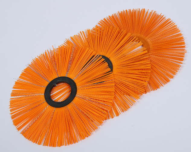 Inner Diameter 80x Outer Diameter 400 Multifunctional Snow Removal Machine Brush Blade For Environmental Sanitation Snow Sweeping Brush Blade For