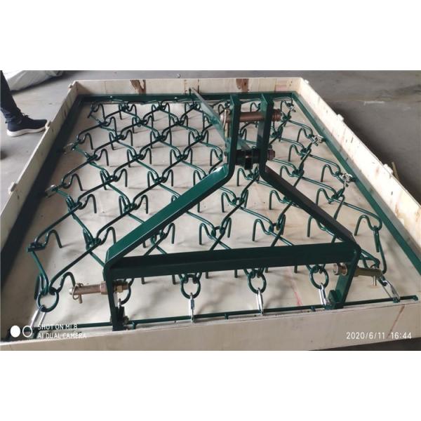 Mounted Chain Grass Harrows 12' - 3 Way Folding Trailed Harrow -Double Length
