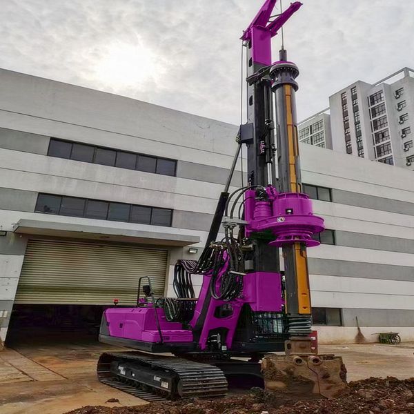 Portable Rotary Drilling Rig Table Slewing Angle 360° Building Piles Rotary Borehole Drilling Machine