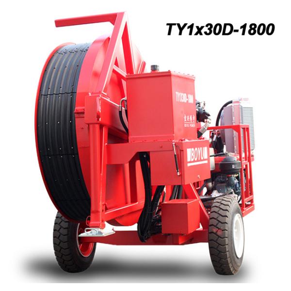 Cable Stringing Equipment 30kn Hydraulic Tensioner Groove Number 5