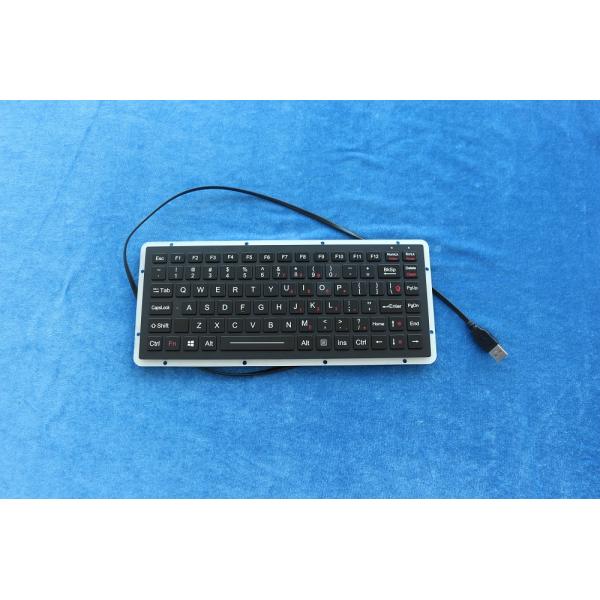 86 Keys EMC Keyboard Aluminum Alloy IP67 Dynamic Waterproof
