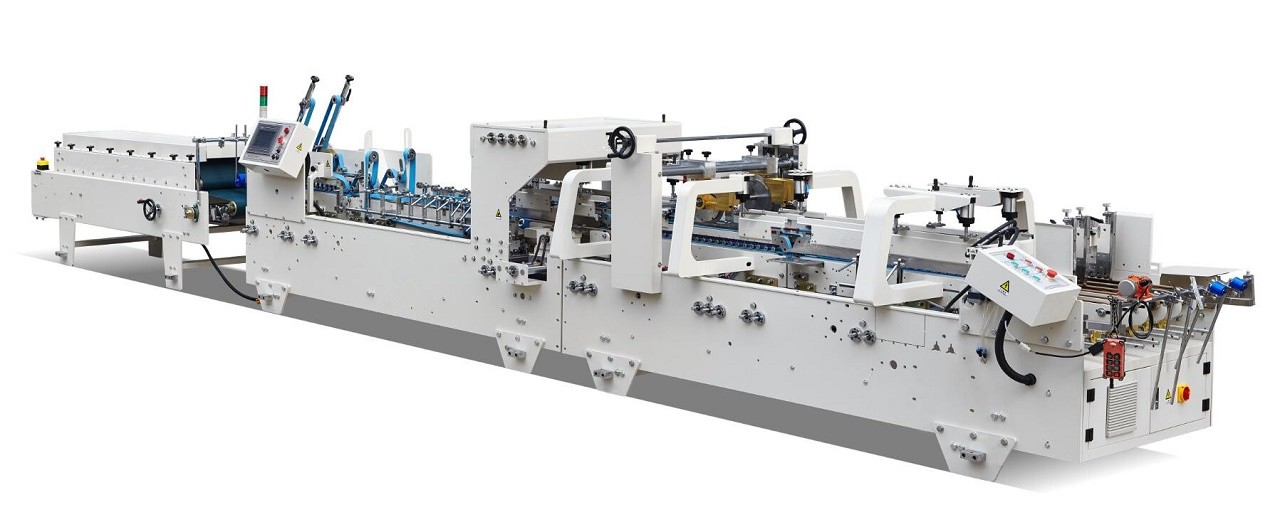 Automatic Multi-functional Crash Lock Bottom Folder Gluer, with Prefold