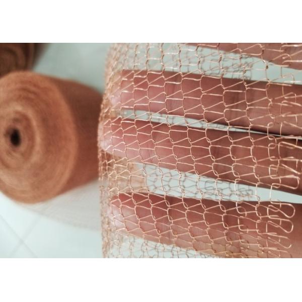 High Filtering Efficiency Ginning Copper Knitted Mesh For Gas And Liquid