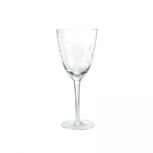 Quality Personalized Wedding Wine Glass 420ML Crystal Clear Wine Glasses for sale