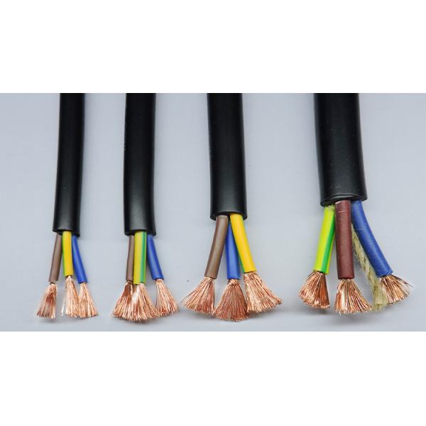 The following charts give you specifications for Hook-Up Wire H05VV-F 3 CORE flexible cable