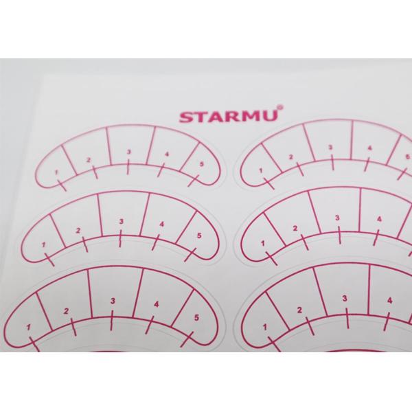 Grafting Five Point Under Eye Eyelash Extension Sticker Lash Map Stickers For Beginner Practice Makeup