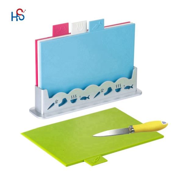 Fall Season Rectangle PP Chopping Board for Kitchen Fruit Vegetable Preparation Tasks