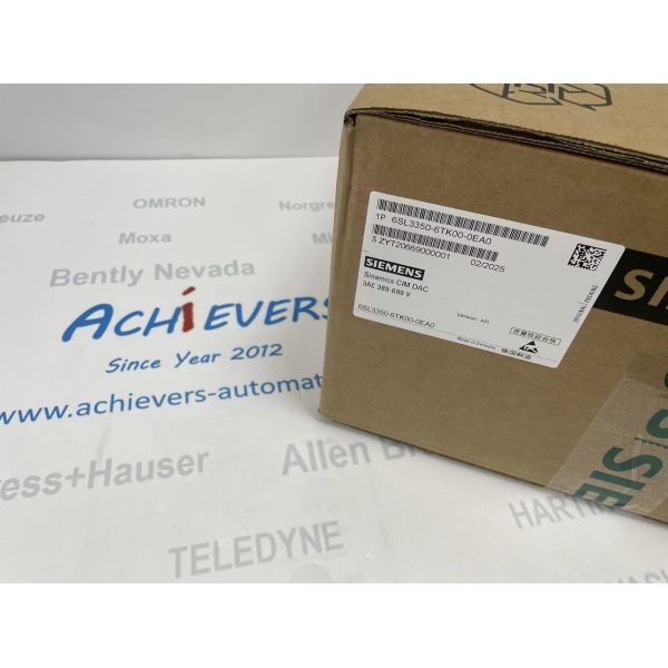 SIEMENS 6SL3350-6TK00-0EA0 High-Performance Control Interface Module for Industrial Automation