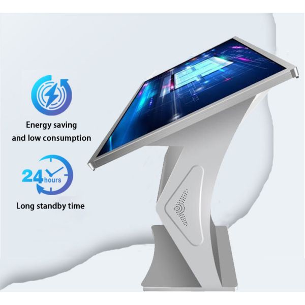 43 Inch Indoor Interactive Digital Display Android 7.1 OS Horizontal Digital Signage