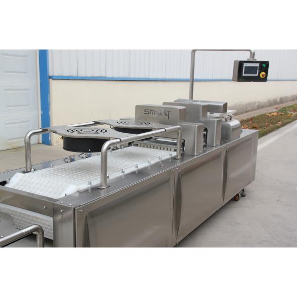 Continuous Rice Krispie Moulding Food Processing Machinery To Make Different Shapes