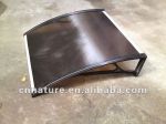 600mm Polycarbonate Awning Canopy Window With Plastic Bracket