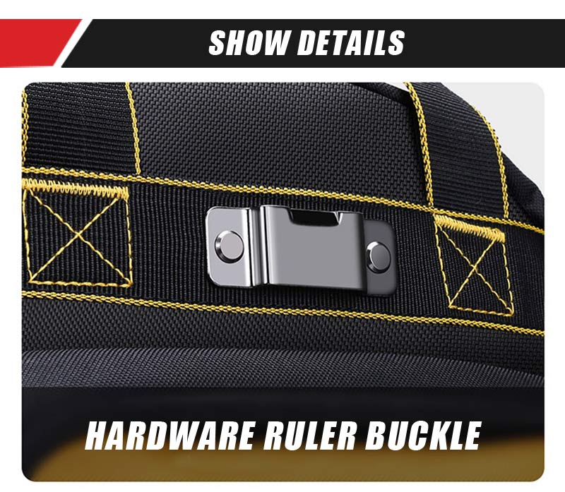 Latest Design Multi-Purpose Functional Durable Hard Base Custom Heavy Duty Electricians Tool Bag Backpack