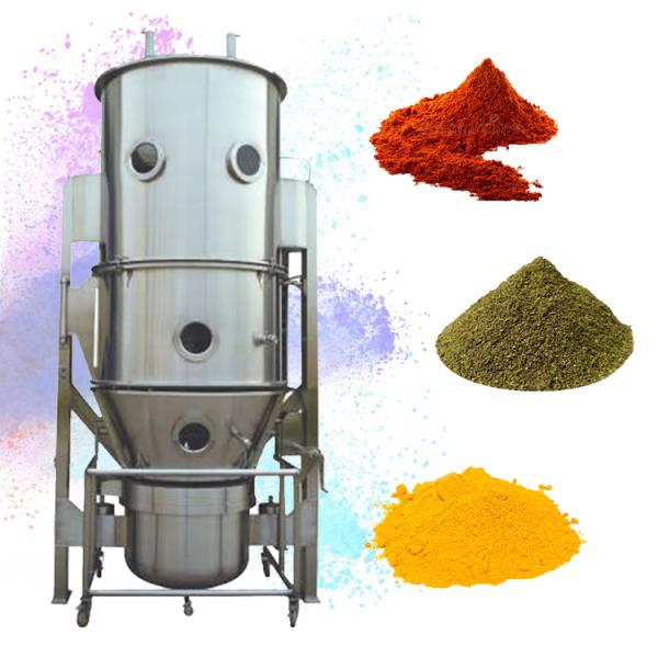 SGS FL Series Rapid Fluid Bed Granulator Machine Fluid Bed Dryer Industrial Processor