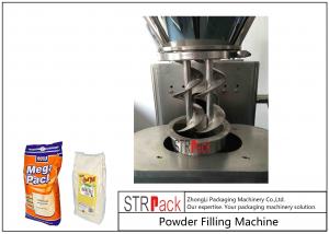 Quality Auger Type Powder Filling Machine / 5-50kg Semi Automatic Powder Bag Filling Machine for sale