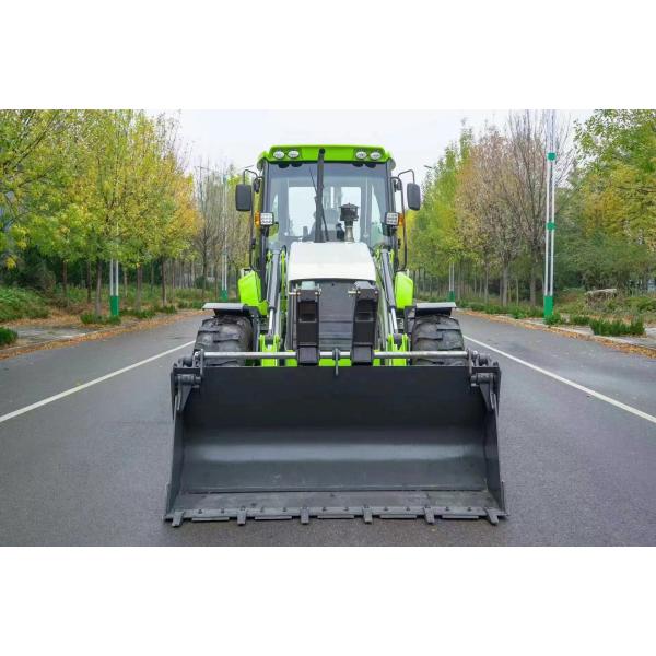 Hydrostatic Transmission AM30-25 Backhoe Loader Front Loader Backhoe with Air Cooling