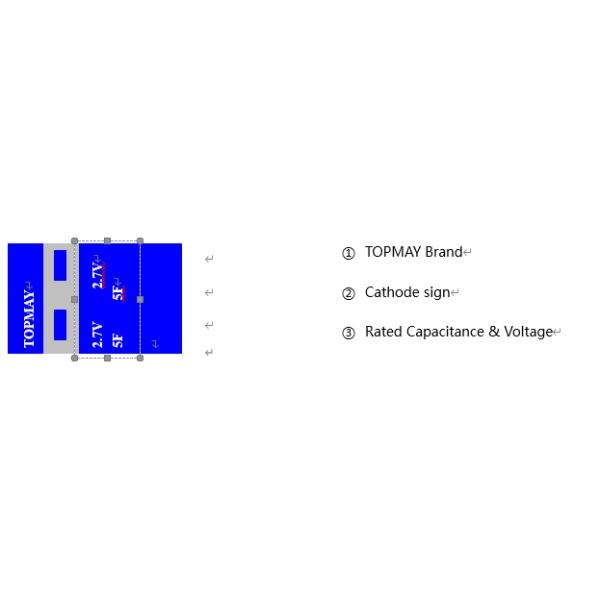 5F 2.7V Double Layer SuperCapacitor 10*20 For Digital Camera Vacuum