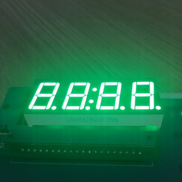Common Anode Digital Clock LED Display 0.56 Inch High Luminous Intensity Output