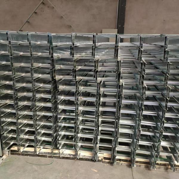 Precision Horizontal Galvanized 100mm Cable Tray Trunking Heavy Duty