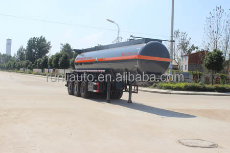 China Factory 3 Axle 20CBM Transport Heavy Duty Corrosive Substance Transport Tanker Semi Truck Trailer Tank Semi Trailer Tank