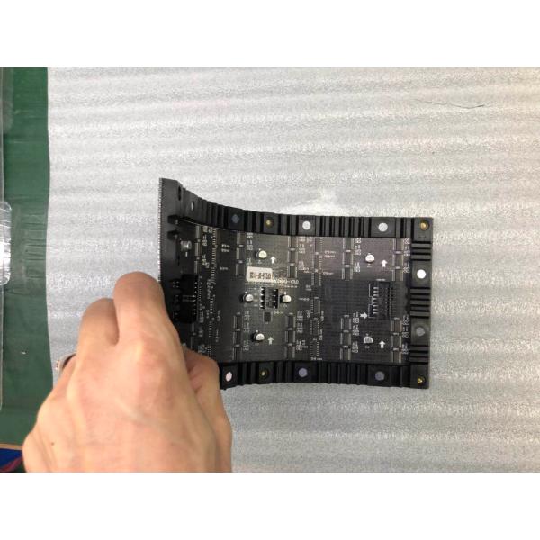 Magnet Install Flexible Led Display Screen Video Text And Photo Displayable