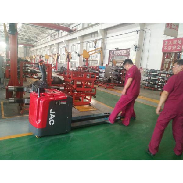 Stand EPS Electric Warehouse Pallet Jack With Scale 2.5T