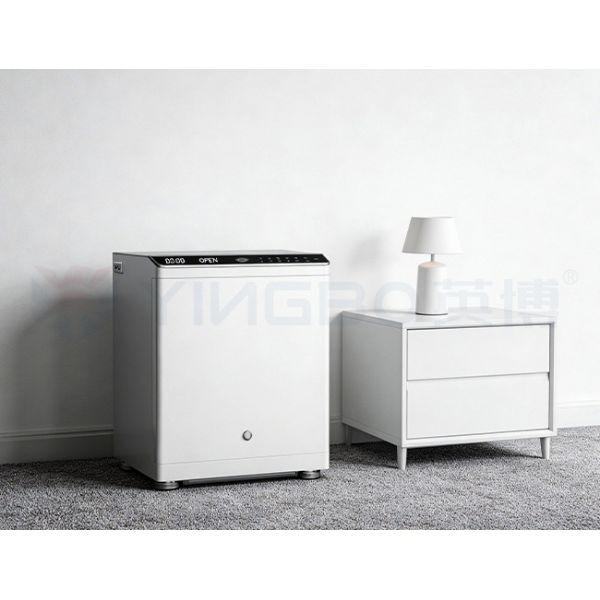 Fingerprint Lock Smart Safe Box Hidden box Night table safe box Wireless Charging