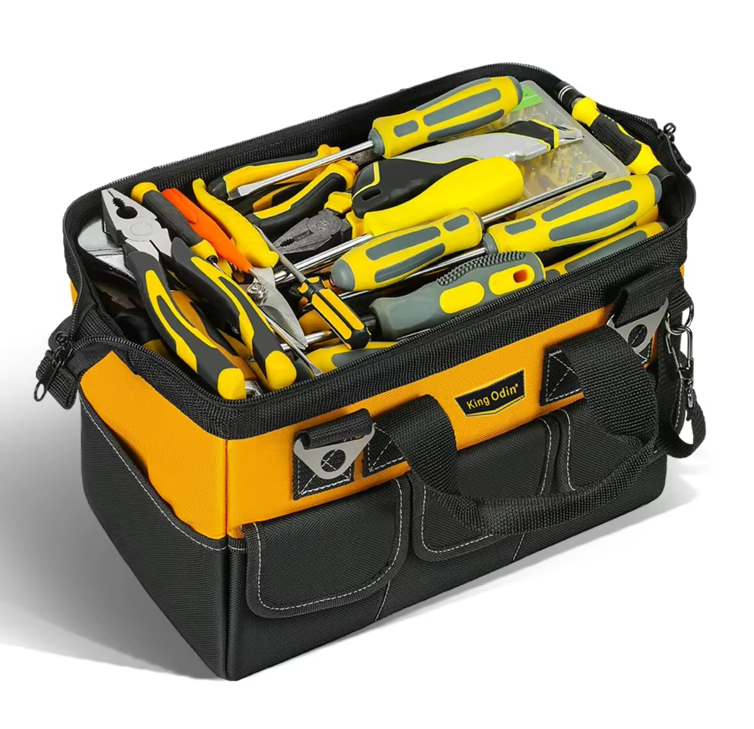 Multi Functional, Sturdy and Durable Electrical Canvas Repair Accessories Storage, Portable Hardware Tool Bag