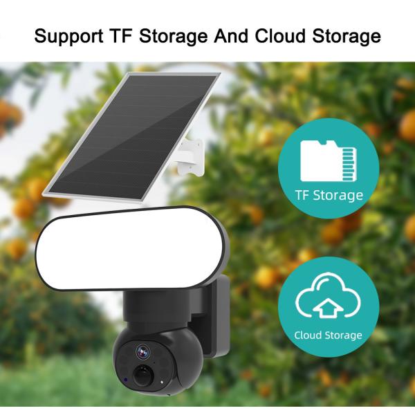 3MP Solar Battery Powered Wireless Security Camera System for Outdoor Home