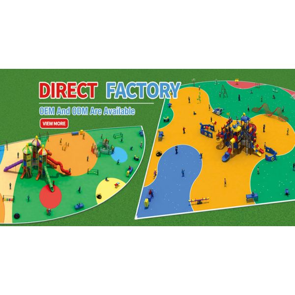 Residential Area Small Space Play Structure Compact Play Sets High Performance
