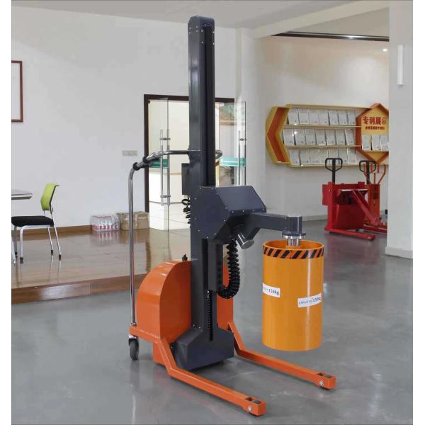 Semi Electric Pneumatic Roll Turner Stacker For Packing Industry