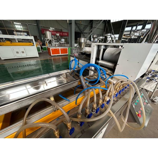 Co Outdoor Wpc Extrusion Line With 3D Embossing