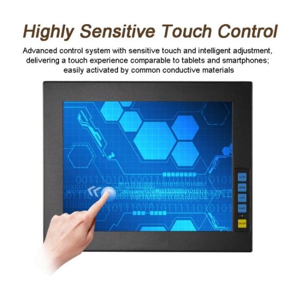 ZXTLCD Custom 21.5 Inch Fully Enclosed Dustproof Industrial Control Computer IP65 Waterproof Multitouch Steam-Proof Embedded Panel Mount