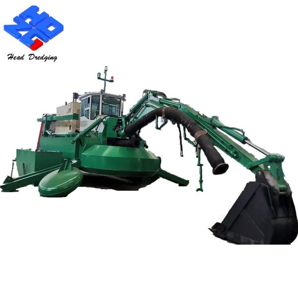 Cutter Suction Backhoe Amphibious Dredger Multipurpose 2200r/Min