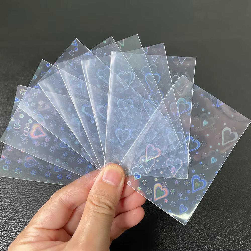 Waterproof Scratch-Resistant Card Sleeves Eco-Friendly Biodegradable Material for Game Card Protection Packaging Printing