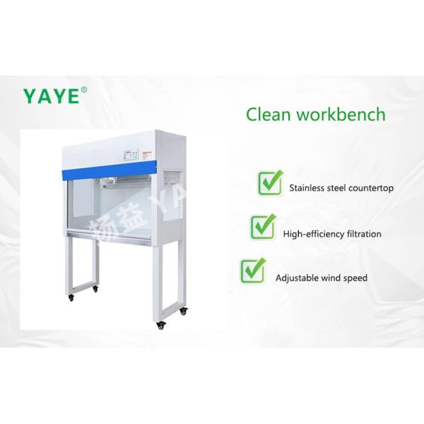 304 Stainless Steel Laminar Clean Bench H13-H14 Cleanroom Work Benches