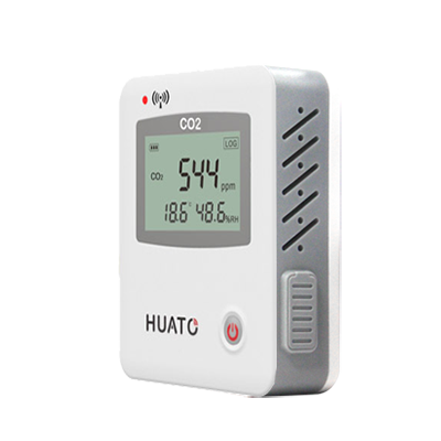 Small Size Carbon Dioxide Data Logger Co2 / Temperature Humidity Meter