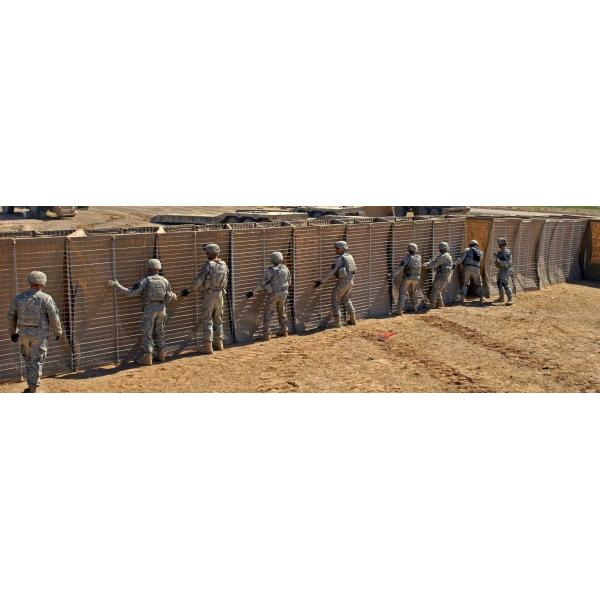 Defensive Bastion Cage Construction Barriers Defensive Blast Wall