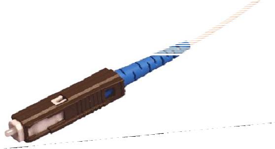 G652D G657A1 Mini Breakout Fiber Optic Patch Cables With Simplex Duplex SC ,FC, LC ST, E2000, MU, MYTRJ , Din , CS, SN..