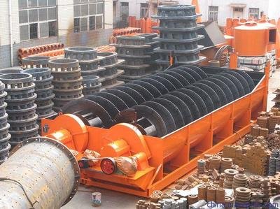 High Efficiency Ore Dressing Equipment Spiral Classifier For Gold Mining