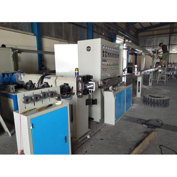 65KW Wire Making Machine , Siemens Motor High Speed Wire Extrusion Machine