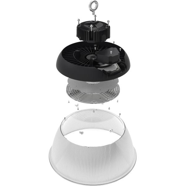 200W IP65 LED UFO High Bay Light For Stadium Warehouse