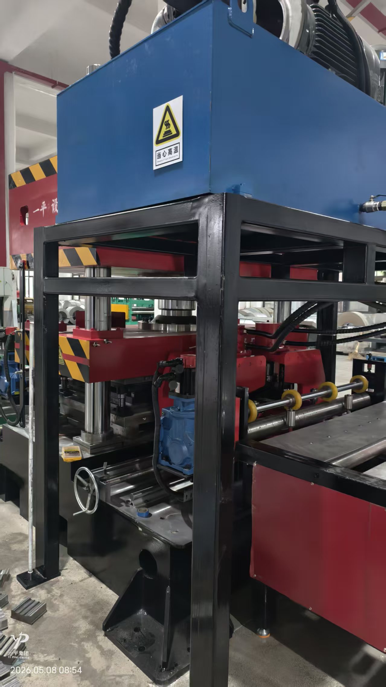 Fully Automated Cable Tray Roll Forming Machine with Adjustable Input Steel Sheet Width 200mm–600mm and Hydraulic Fixed-length Shearing System