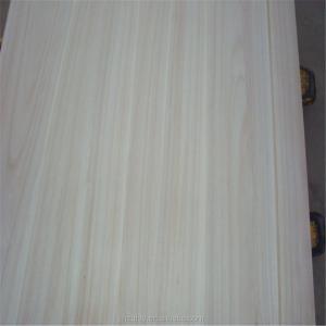 China Surface Sanded Smooth Paulownia Lumber Prices for Natural Color House Decoration Needs on sale