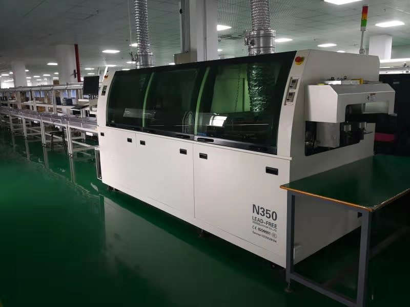 YSL-N350 High Efficiency Lead-Free Wave Soldering Machine with PLC Control for PCB Assembly